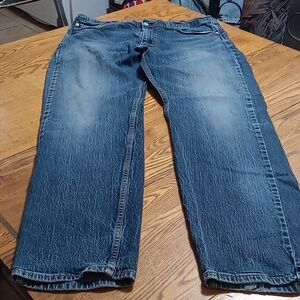 SOLD SOLD  MENS 38 x 34 JEANS 505 DENIM Pants Used Preowned BLUE Work Casual